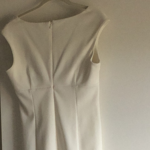 Calvin Klein white sleevless sheath dress - size 4 - Picture 2 of 3